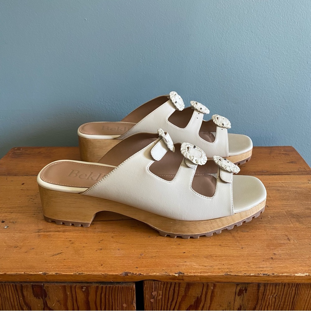 Beklina Buckle Clog Sandal Size 11